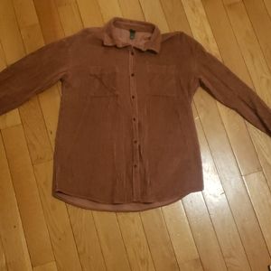 Corduroy button up